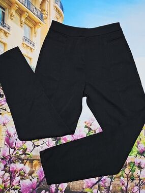 Prettylittething Black High Waist Avani Trousers Pants Size 6‎ New